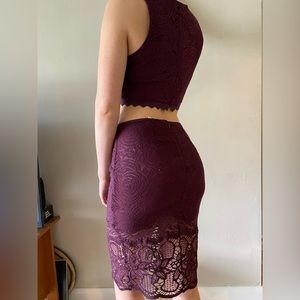 Shirt and skirt set